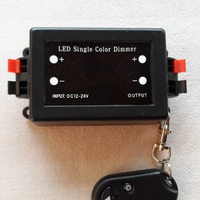 LED ON / OFF dimmer con telecomando 12/24 Vdc