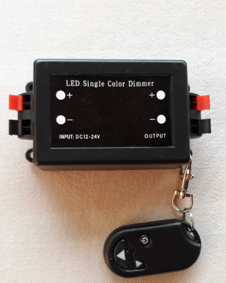 LED ON / OFF dimmer con telecomando 12/24 Vdc