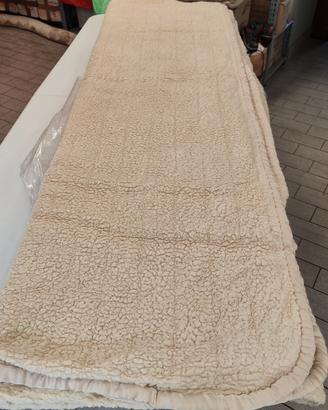 Coprimaterasso e coperta matrimoniale