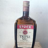 Stock Triple Sec Curaçao Bianco vintage
