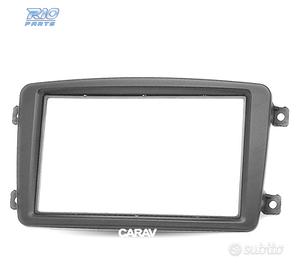 CORNICE NERA RADIO 2-DIN MERCEDES CLASSE-C W203 CL