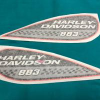 Harley 883 decal sebatoio