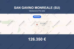 Immobile in asta di 300 m² a San Gavino Monreale