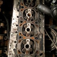 blocco motore, testata, pompa idroguida, iniettori