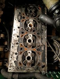 blocco motore, testata, pompa idroguida, iniettori