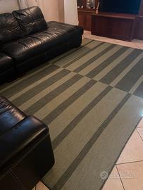 Tappeto con sfumature verdi 200x300