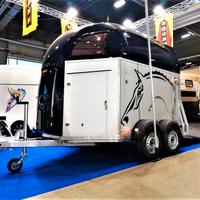 Trailer trasporto cavalli in alluminio Boeckmann