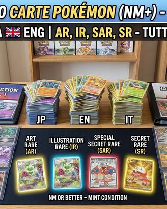 Carte Pokémon Singole e Set  Near Mint