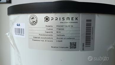 Accumulo inerziale 50 LT 