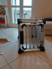 trasportino cane in alluminio 