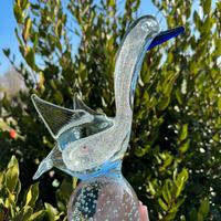 Cigno in vetro di Murano firmato Rosis