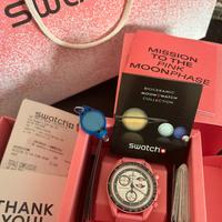 Orologio swatch omega mission to the pink moon