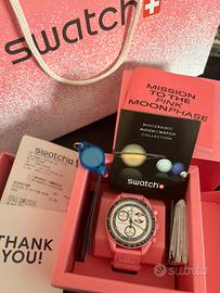 Orologio swatch omega mission to the pink moon