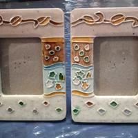 Portafoto in ceramica 
