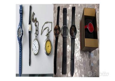 8 Orologi, tutti in discrete condizioni,