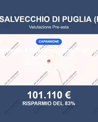 Immobile in asta di 14378 m² a Casalvecchio di Pug