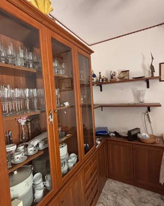 Sala da pranzo completa in legno massello - Vetrin