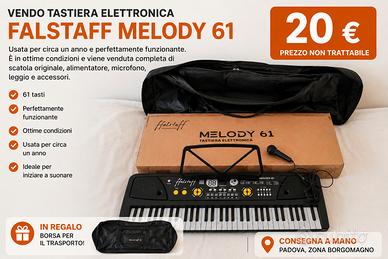 tastiera elettronica Falstaff Melody 61