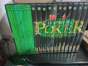 Box gazzetta deLLo Sport Del Poker Hold'em 12 DVD