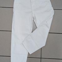 Jeans Twinset Milano – Bianco Ottico – Taglia M,