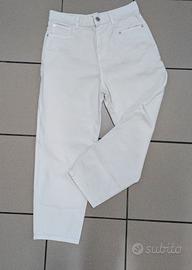 Jeans Twinset Milano – Bianco Ottico – Taglia M,
