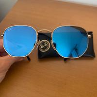 occhiale da sole Ray-Ban Exagonal Flat Lenses