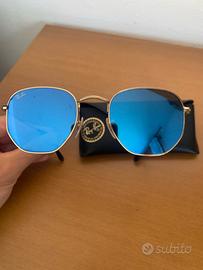 occhiale da sole Ray-Ban Exagonal Flat Lenses