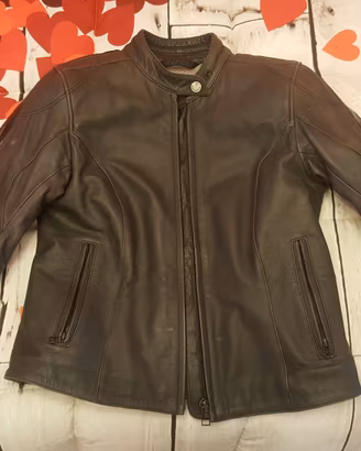 Giubbotto Dainese in pelle da donna taglia 44