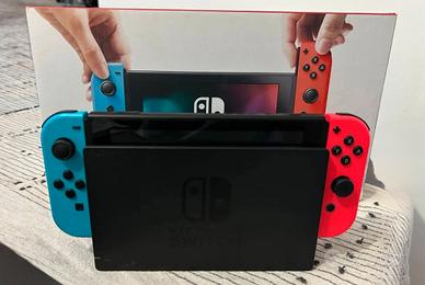 Nintendo swich e gioco monopoly