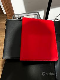 2 binder raccoglitori per carte collezionabili