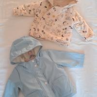 2 giacche Primark primavera 3 - 6 mesi