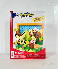 Mega Construx Pokémon Scena Campestre Pidgey Pichu