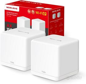 Mercusys TP-Link Halo H1500X Router Mesh WiFi 6 AX