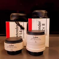CANON Moltiplicatori Focale EF 1.4x  e 2.0 II