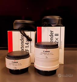 CANON Moltiplicatori Focale EF 1.4x  e 2.0 II
