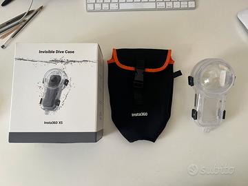 Case subacqueo per Insta360 X5