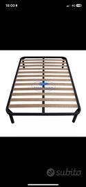 Rete con doghe più materasso,nuovo