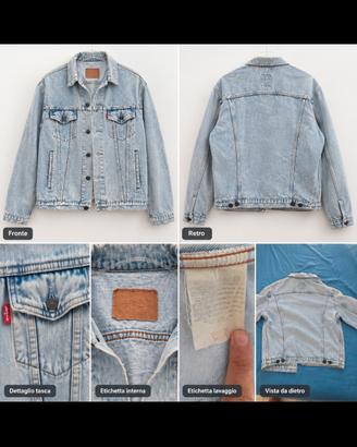 giacca jeans levis nuova vintage