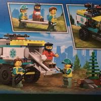 Lego vespa rossa 40517; lego city 40582