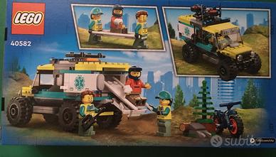 Lego vespa rossa 40517; lego city 40582