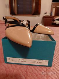 Melluso scarpa bassa moderna sling back 