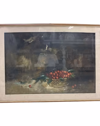 Quadro dipinto firmato Monti Rolando - anno 1962