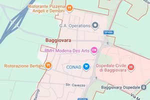 Modena zona Baggiovara con 2 camere+terrazzo