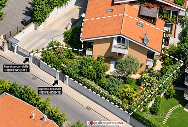 ELEGANTE E RAFFINATA TOWNHOUSE.  ESCLUSIVO GARDEN.