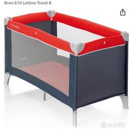 Lettino Brevi Travel B e materassino nuovi