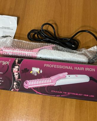 🔥 Piastra capelli Gemei 2in1 liscia + ricci 🔥