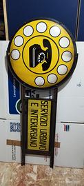 Insegna Telefonica Vintage
