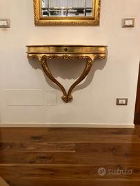 Tavolino da parete stile barocco