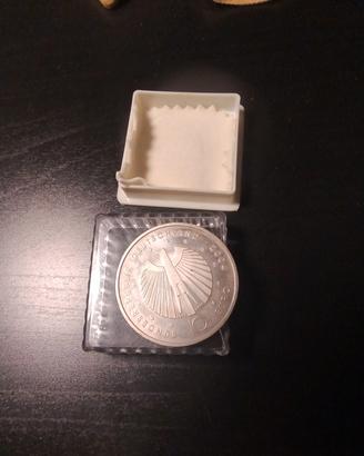 Moneta argento 10 euro