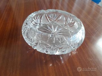 Portacenere in cristallo